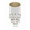 Z-Lite Arden Chandelier, 27-Light, 36 In.W x 12 In.H, Rubbed Brass/Clear 651P-27R-RB - alternate 1